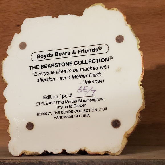 Boyd's The Bearstone Collection Resin - Picture 6 of 6